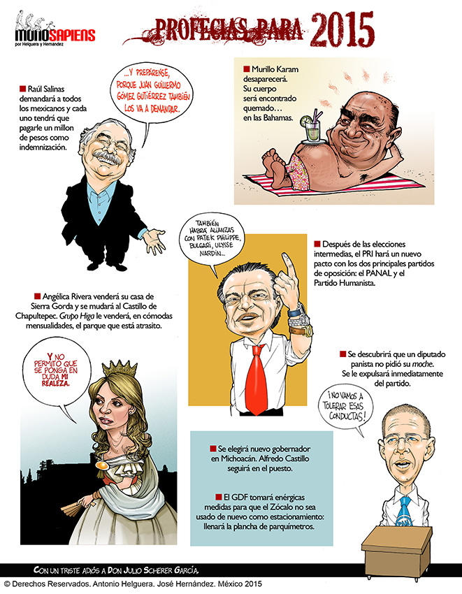 Profecías para 2015. Domingo 11 de enero de 2015